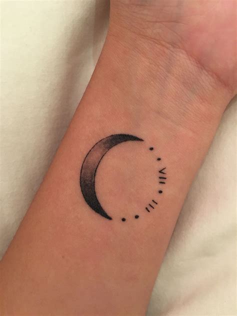 Crescent Moon Tattoo
