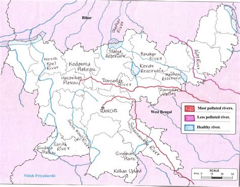 environment  geology assessment   health  jharkhand rivers