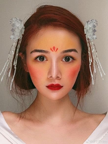 Traditional Chinese Girl Makeup | Makeupview.co