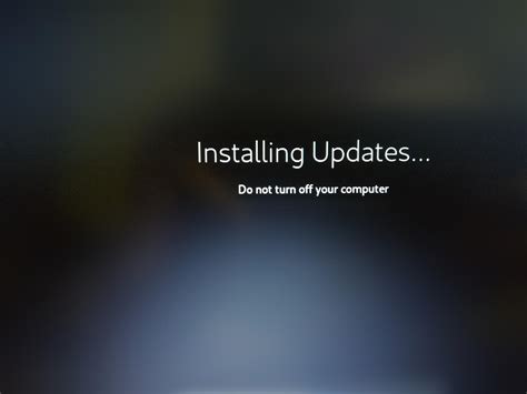 Which font is the "Installing Updates" using guys? Is it available in