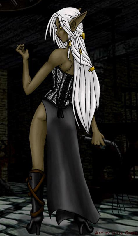 Drow commission by DasJabberwocky on DeviantArt