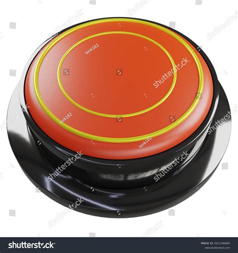red stop  push button transparent stock vector royalty