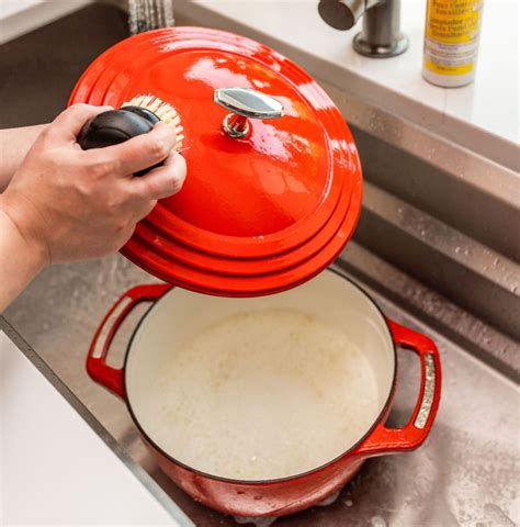 how to care for enameled cast iron