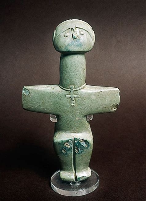 idol  pomos chalcolithic cruciform figurine cyprus trypillian