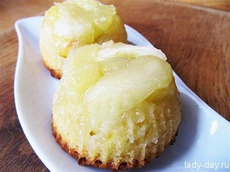 Яблочные пуфики или маленькие, пышные кексы с яблоками | Food, Fruit ...