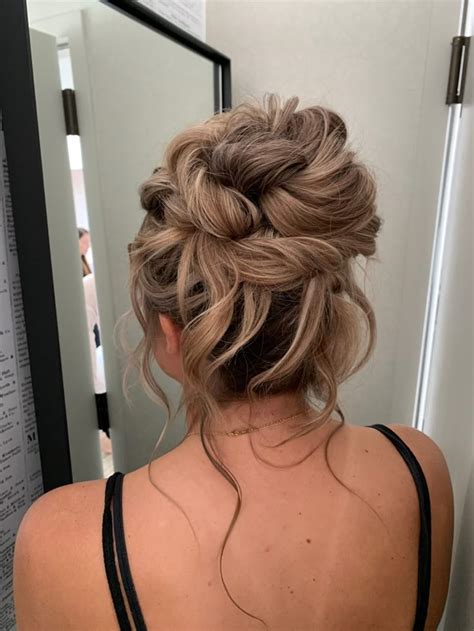 High bun updo | Wedding hair inspiration, Bridemaids hairstyles ...