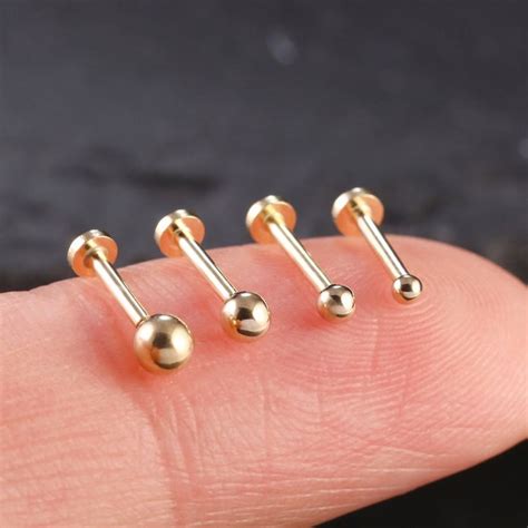small nose studs flat  etsy