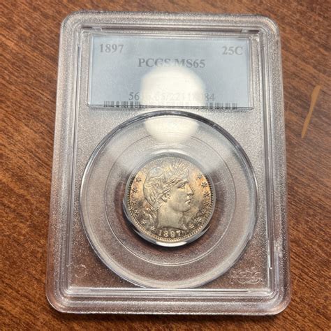 My latest pick up ~ 1897 Barber Quarter — Collectors Universe