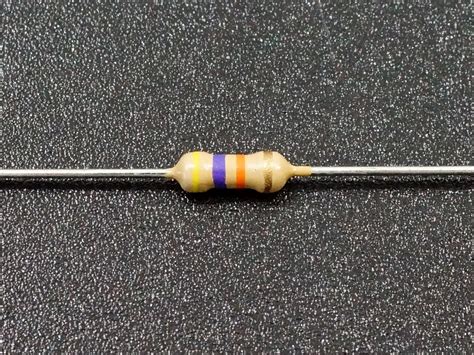 Resistor 47K Ohm 5% 1/4W (25-Pack) - ProtoSupplies