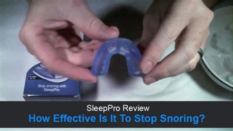 SleepPro Review: An Effective And Affordable Mouthpiece