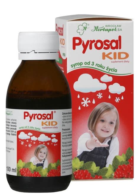 Pyrosal ® KID - syrop, suplement diety, Górne drogi oddechowe ...