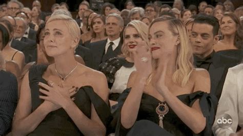 Margot Robbie Oscars GIF by The Academy Awards - Find & Share on GIPHY