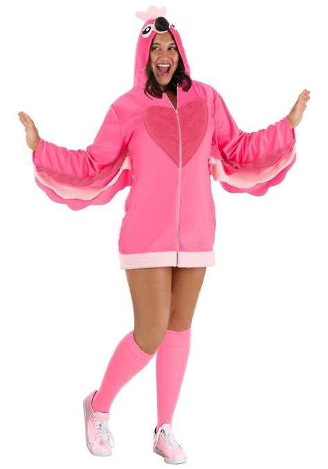 Women's Fancy Flamingo Costume | Animal Costumes
