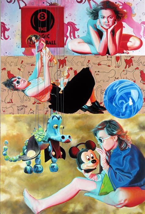 Bruce Adams - Contemporary Surrealist Hyperrealist Large Colorful