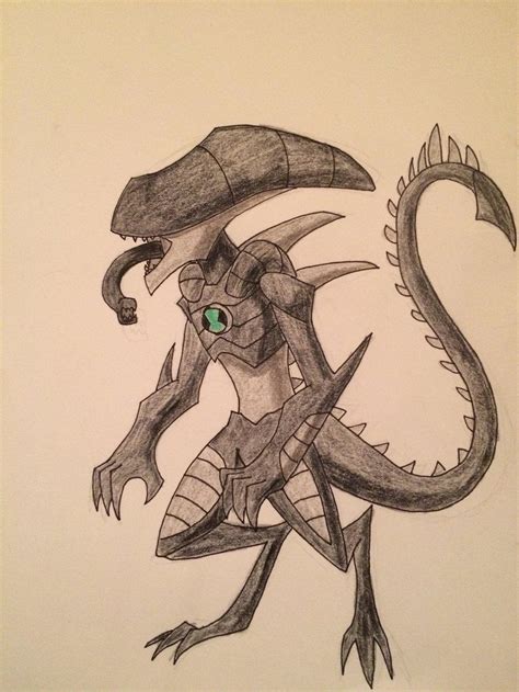 Ben10 Xenomorph by tZetter on DeviantArt