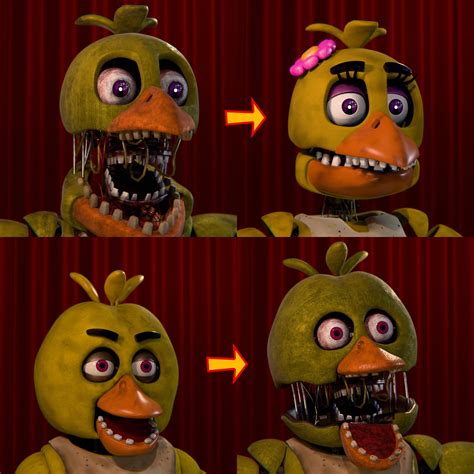 Withered Chica Render Fnaf Withered Chica Wallpaper | Five Nights At