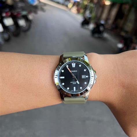 Часовник Casio MTP-VD01-3E - Timer.bg