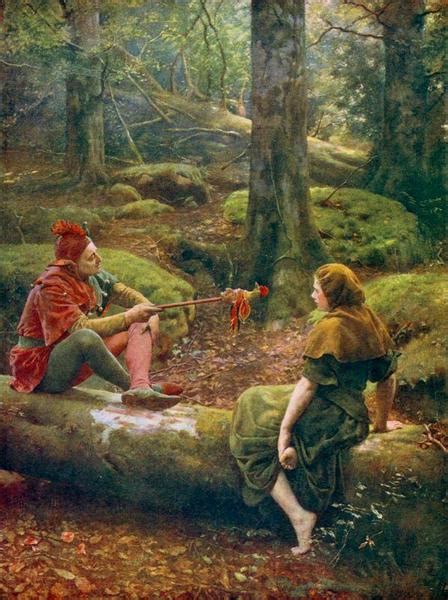 In the Forest of Arden, 1892 - John Collier - WikiArt.org