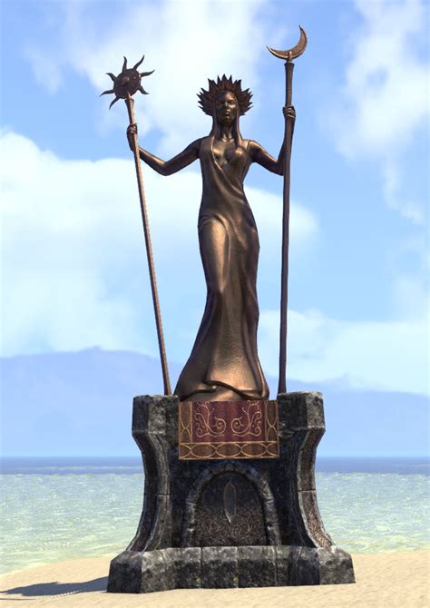 ESO Fashion | Spirit Warden Azura Statue (Elder Scrolls Online)