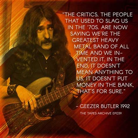 Geezer Butler (Black Sabbath) 1992 | The Tapes Archive Podcast