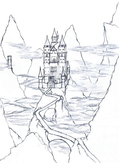 King Dracula Castle - sketch by Kelwen on DeviantArt