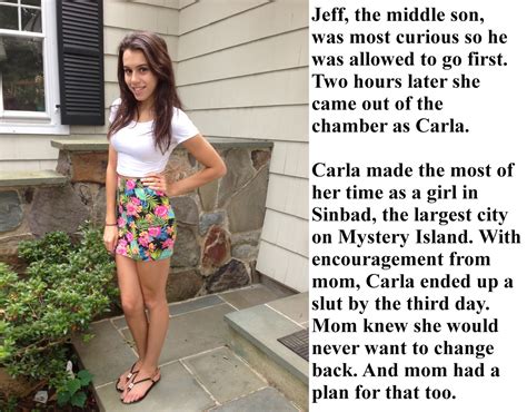 Krazy Kays TG Captions and Swaps: Mystery Vacation (6 Captions)