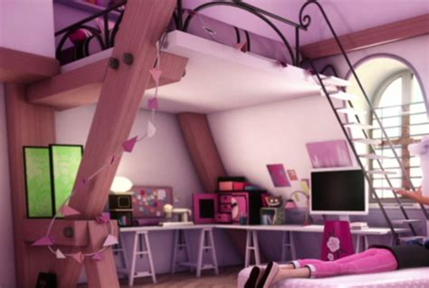 MIRACULOUS REFERENCE — Marinette’s Bed Marinette’s Room Ladybug House ...