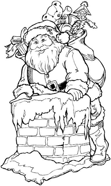 PRINTABLE CHRISTMAS COLORING PAGES