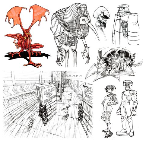 ArtStation - Old Game Art