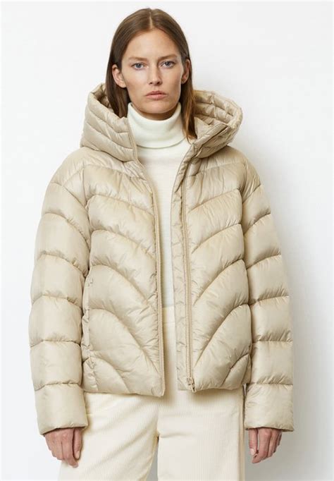 Marc O'Polo JACKET PADDED DOUBLE STITCHING FIXED HOOD POCKETS ...