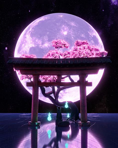 Kitsune Luna , Blender , Me , 2021 : r/SpecArt