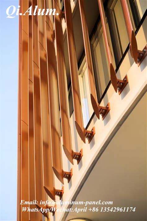 Exterior Aluminium Louvers Decorative Wallboards Louver