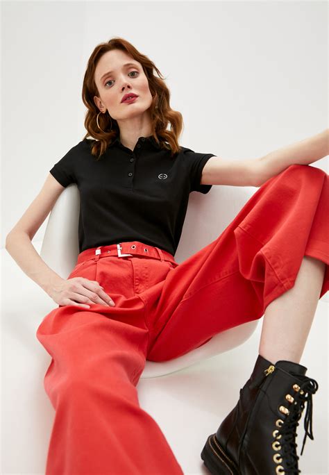 Поло Armani Exchange, цвет: черный, RTLAAD058401 — купить в интернет ...