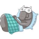 Homunculus Loxodontus - Telegram Sticker - English