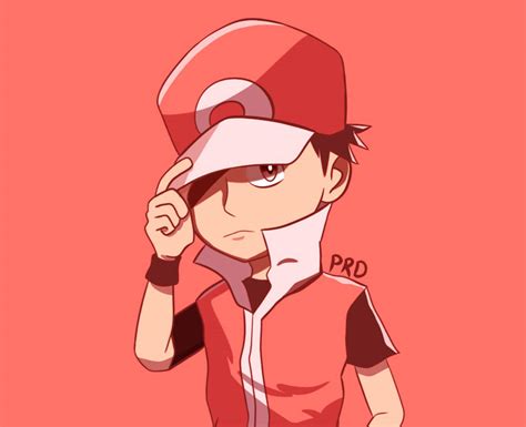 Pkmn Trainer Red by Preedo on DeviantArt