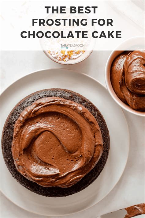 frosting  chocolate cake tara teaspoon