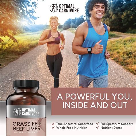 Grass Fed Beef Liver Capsules - Desiccated Liver Supplement from New