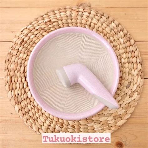 jual cobek ulek cobek pink cobek shabby cobek keramik shopee indonesia
