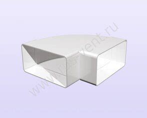 620КГП Колено горизонтальное пластик 60х204 мм