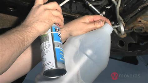 Flushing a Transmission Cooler with a Transmission Flush Can - YouTube