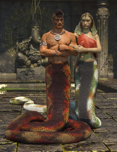 Lamia Mania - Textures for Lamia Tail and Clothes | Daz 3D