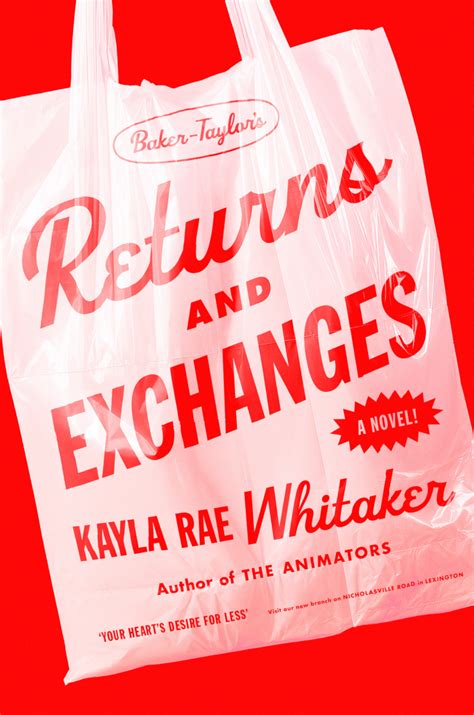 Returns and Exchanges by Kayla Rae Whitaker | Book | Scribe