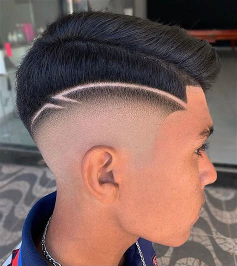 Corte De Cabelo Com Listra Masculino