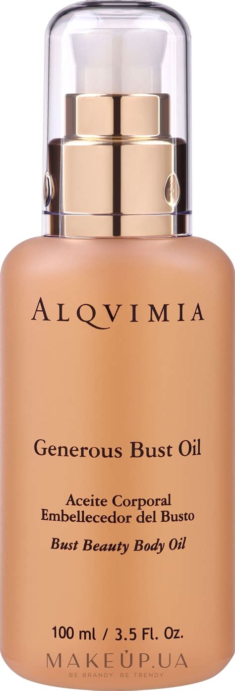 Alqvimia Generous Bust Oil - Масло для увеличения груди: купить по ...