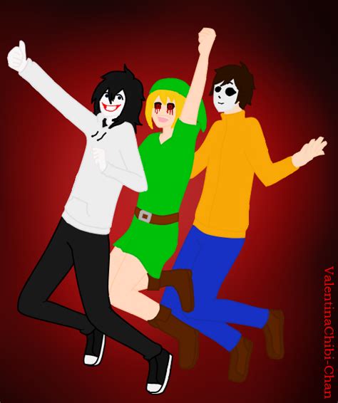 Jeff, BEN And Masky by ValentinaChibi-Chan on DeviantArt