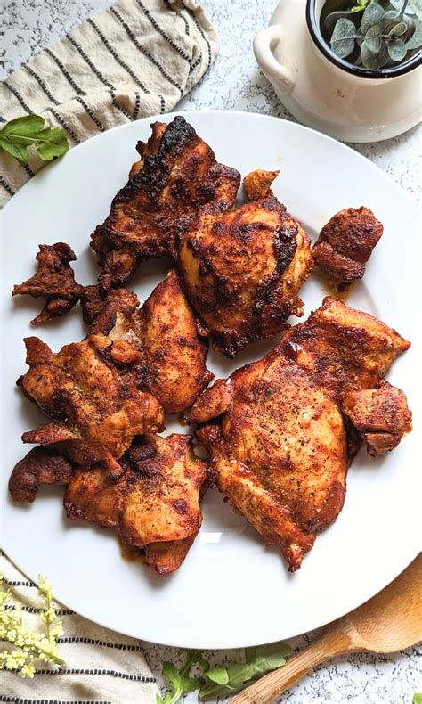 Baked Chipotle Chicken Thighs Recipe - Modern Bites