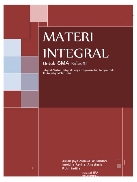 materi integral