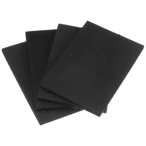 pcs adhesive rubber padding sheets  thick   long   wide