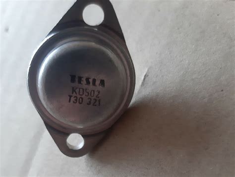 Tranzystor TESLA KD502 KD 502 | TOMASZOW MAZOWIECKI | Kup teraz na ...