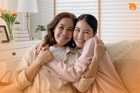 mengungkapkan kasih sayang   tua penuh cinta